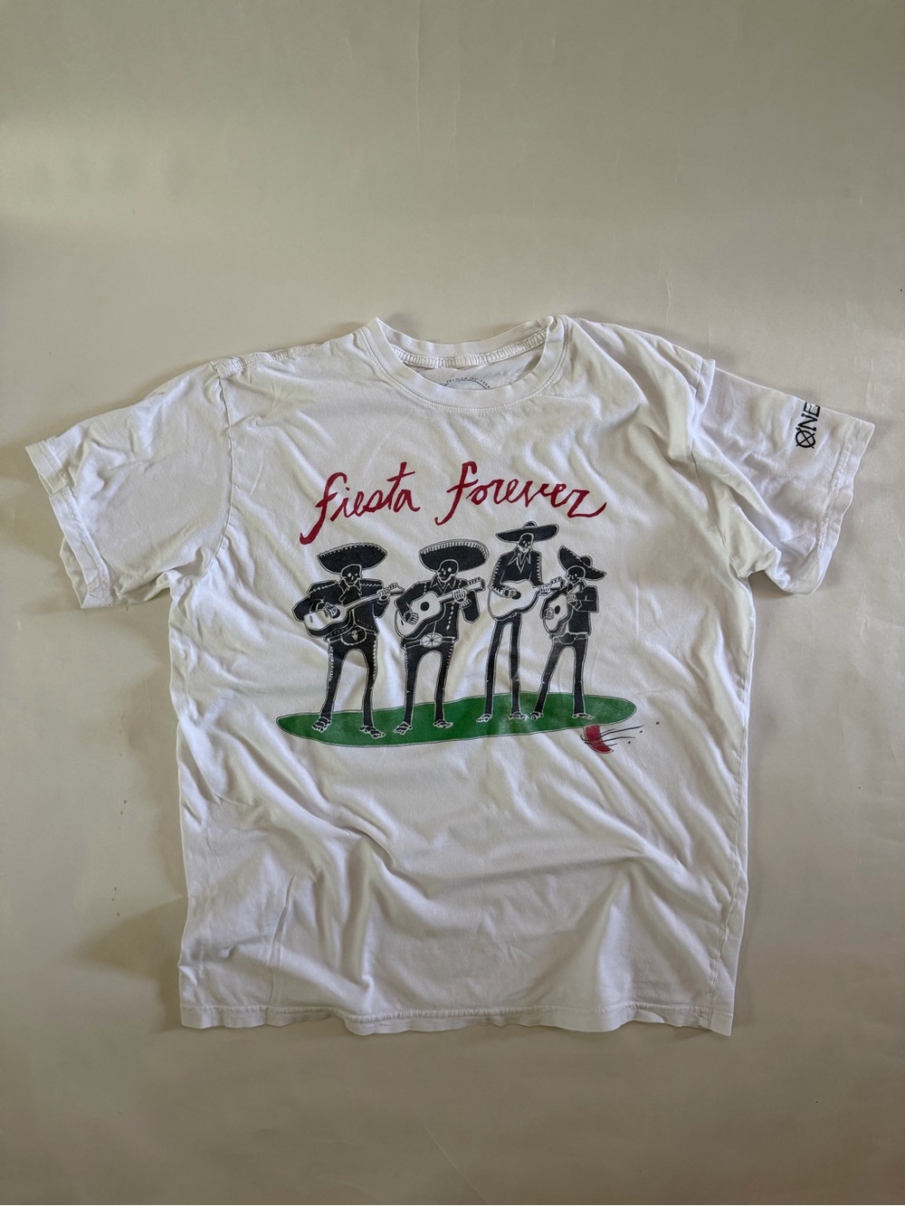 O’Neill Surf Fiesta Forever White Graphic Tee - Men